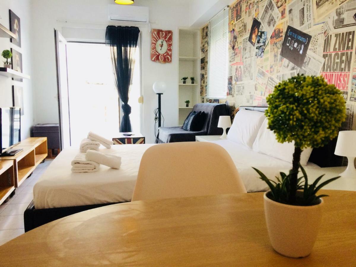 Апартаменты Korona Βeach Αpartments Ретимно Экстерьер фото