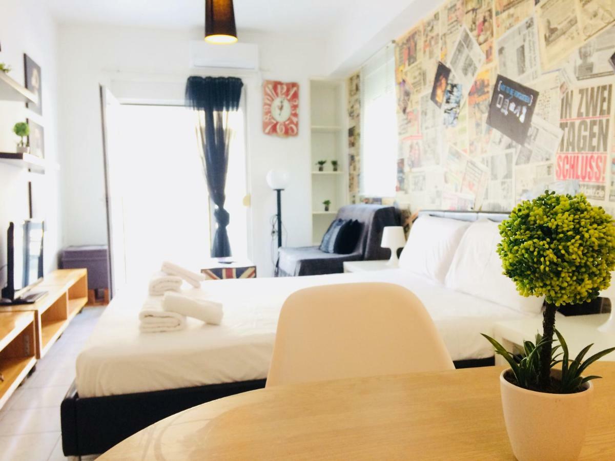 Апартаменты Korona Βeach Αpartments Ретимно Экстерьер фото