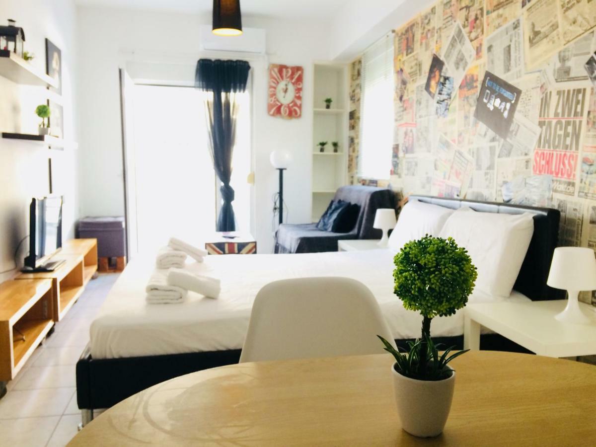Апартаменты Korona Βeach Αpartments Ретимно Экстерьер фото